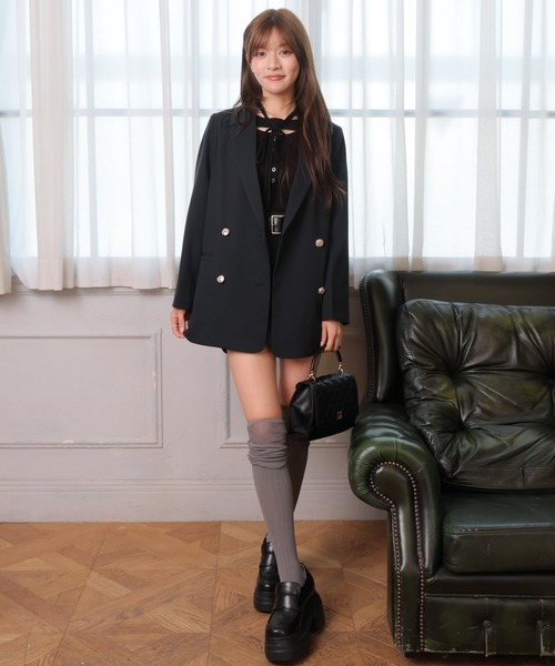 「LIPSERVICE」 ジャケット M ベージュ レディース_画像6