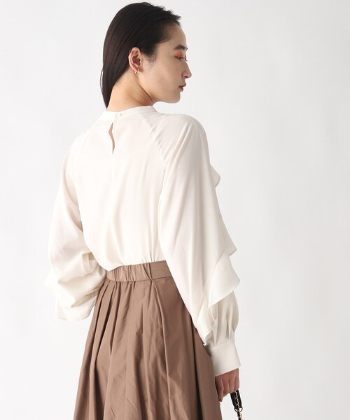 「OPAQUE.CLIP」 長袖ブラウス 38 ブラック レディース_画像8