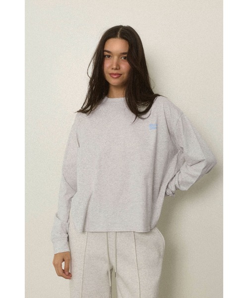 ALEXIA STAM（アリシアスタン） tシャツ Wellness Back Message Long