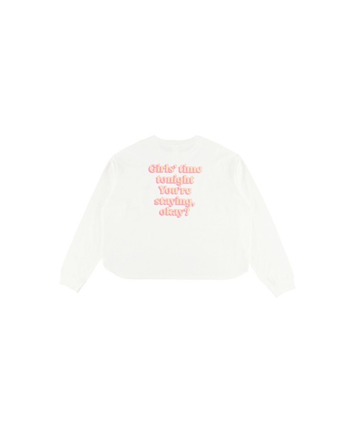 ALEXIA STAM（アリシアスタン） tシャツ Wellness Back Message Long