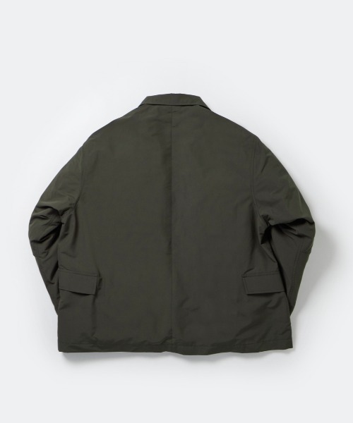 「DAIWA PIER39」 テーラードジャケット MEDIUM オリーブ メンズ_画像4