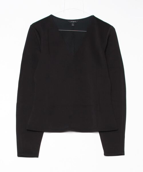 「BANANA REPUBLIC FACTORY STORE」 長袖カットソー S ワイン レディース_画像2