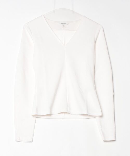 「BANANA REPUBLIC FACTORY STORE」 長袖カットソー S ワイン レディース_画像3