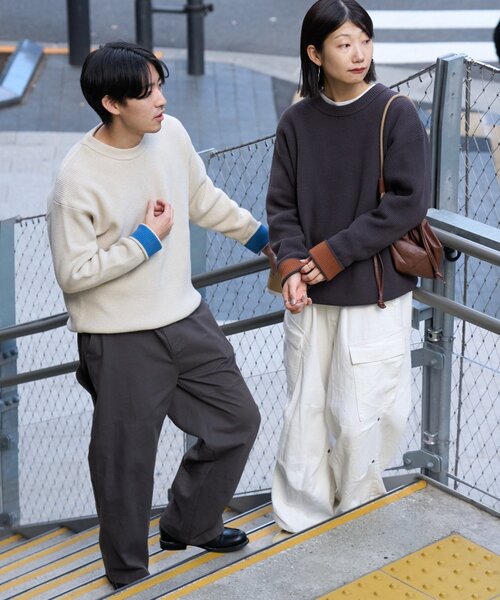 「CIAOPANIC TYPY」 長袖ニット MEDIUM ブルー メンズ_画像2