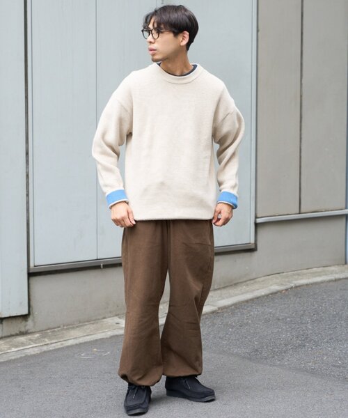 「CIAOPANIC TYPY」 長袖ニット MEDIUM ブルー メンズ_画像3