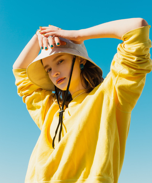 「SMELLY」 ハット - ブラック レディース_画像2