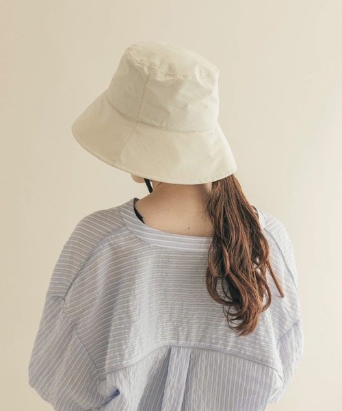 「SMELLY」 ハット - ブラック レディース_画像3