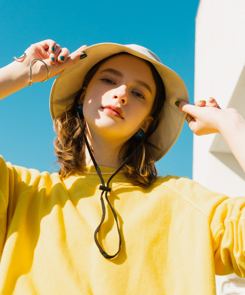 「SMELLY」 ハット - ブラック レディース_画像8