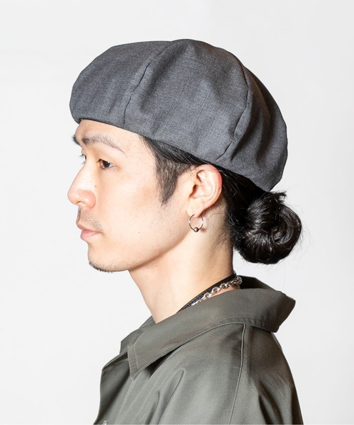 「CA4LA」 ベレー帽 ONESIZE ブラック レディース_画像5