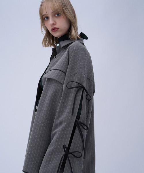 美品 HARE パイピングシャツ | ALLNIGHTERSTUDIO.COM
