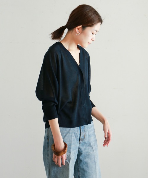 「NOMBRE IMPAIR」 カーディガン FREE ホワイト レディース_画像6