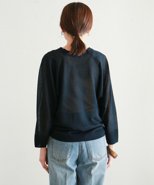 「NOMBRE IMPAIR」 カーディガン FREE ホワイト レディース_画像7