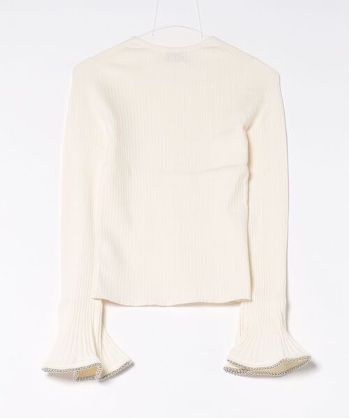 CLANE（クラネ） ニット セーター CLANE/クラネ/FRILL SLEEVE KNIT