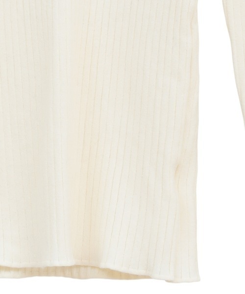 CLANE（クラネ） ニット セーター CLANE/クラネ/FRILL SLEEVE KNIT