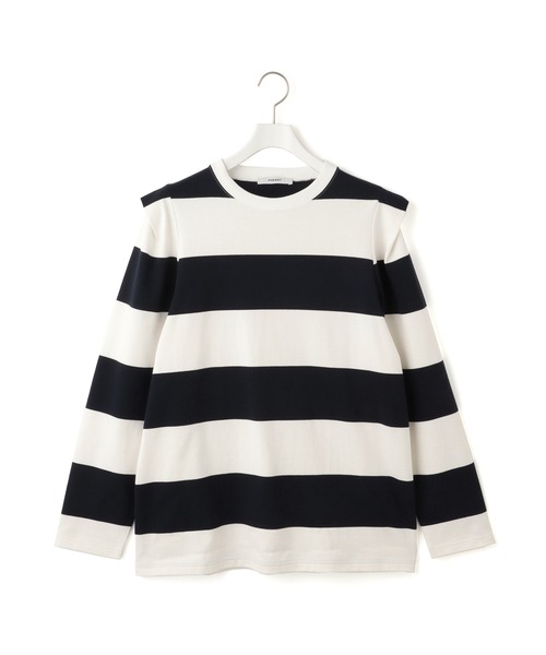 pheeny ボーダータックスリーブT カットソー　フィーニー PHEENY（フィーニー） tシャツ 「」別注 Heavy weight border tucked