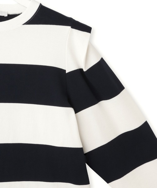 pheeny ボーダータックスリーブT カットソー　フィーニー PHEENY（フィーニー） tシャツ 「」別注 Heavy weight border tucked