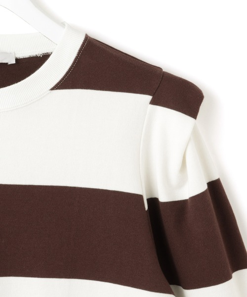 pheeny ボーダータックスリーブT カットソー　フィーニー PHEENY（フィーニー）】別注 Heavy weight border tucked sleeve（T