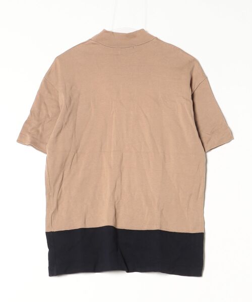 「kolor」 半袖Tシャツ 1 ベージュ メンズ_画像2
