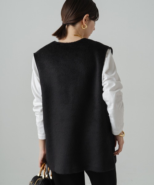 「LOUNGEDRESS」 ノースリーブブラウス FREE ベージュ レディース_画像5