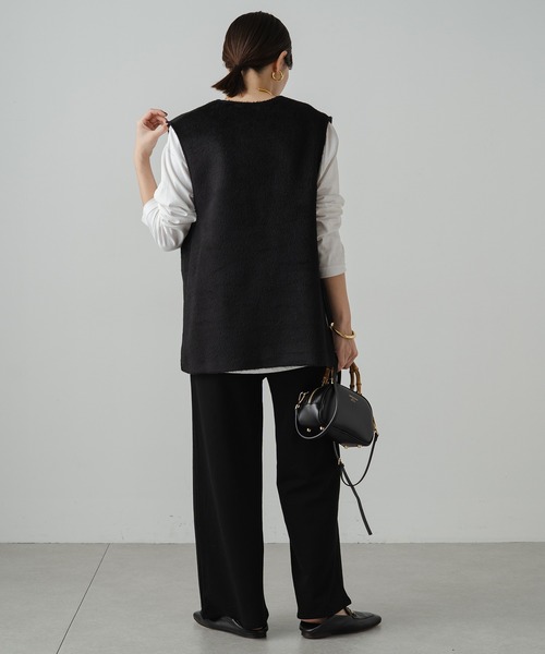 「LOUNGEDRESS」 ノースリーブブラウス FREE ベージュ レディース_画像8