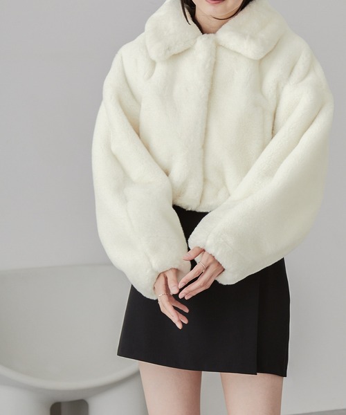 「nui nullu」 ジャケット FREE グレー レディース_画像4