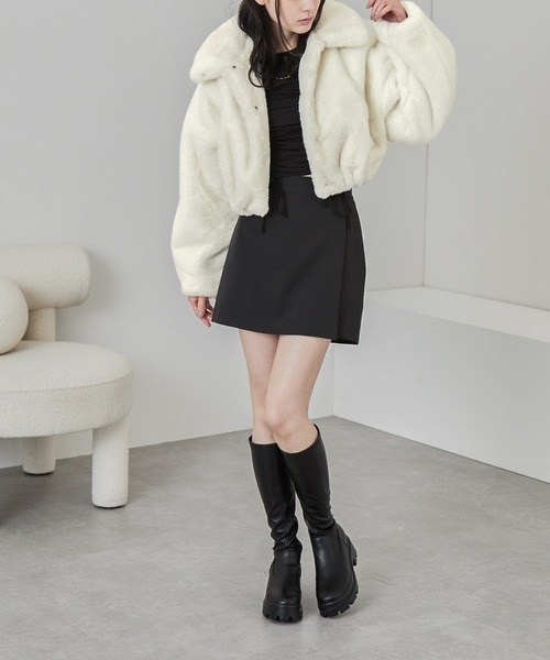 「nui nullu」 ジャケット FREE グレー レディース_画像7