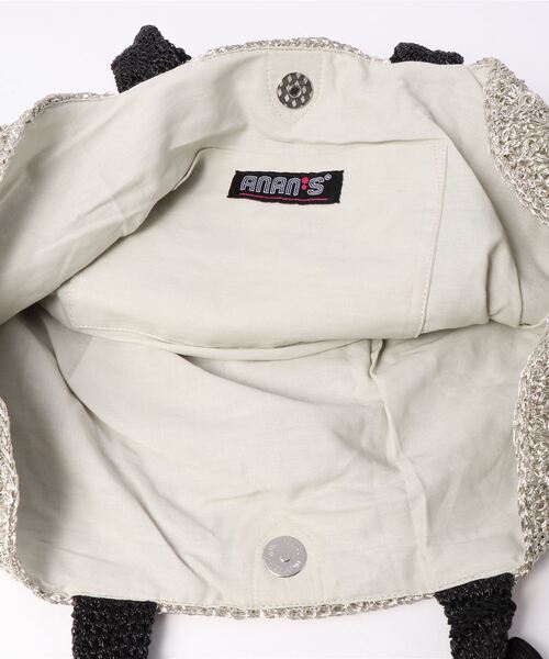 「NOMBRE IMPAIR」 ハンドバッグ FREE シルバー レディース_画像5