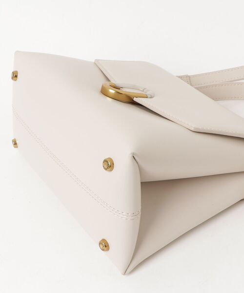 「CHARLES \u0026 KEITH」 2WAYバッグ M クリーム レディースの画像