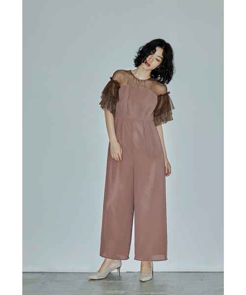 「niana」 パンツドレス M ブラック レディース