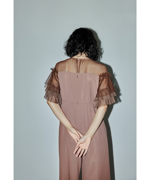 「niana」 パンツドレス M ブラック レディース