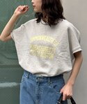 tシャツ 半袖 アシッド加工裏毛フレンチスリー...の詳細画像2