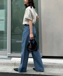 tシャツ 半袖 アシッド加工裏毛フレンチスリー...の詳細画像4