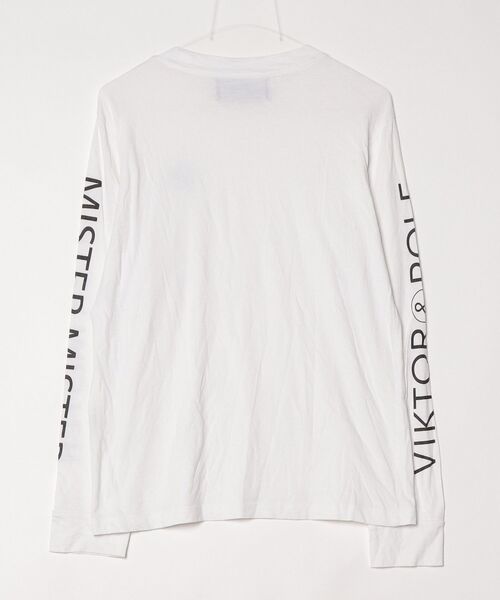 「VIKTOR&ROLF」 長袖Tシャツ S ホワイト メンズ_画像2