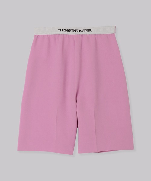 「THINGS THAT MATTER」 ハーフパンツ 1 カーキ レディース_画像5