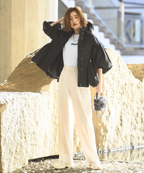 「RUIRUE BOUTIQUE」 マウンテンパーカー S ブラック レディース_画像7