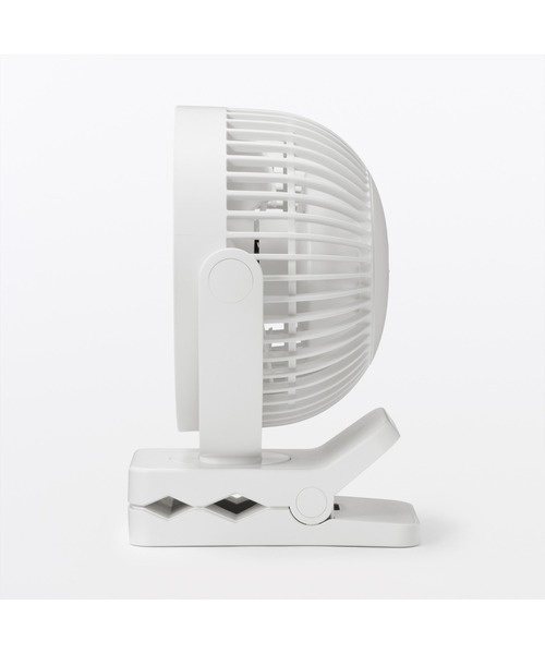 無印良品（MUJI） 置いても使える 充電式クリップファン : ZOZOTOWN