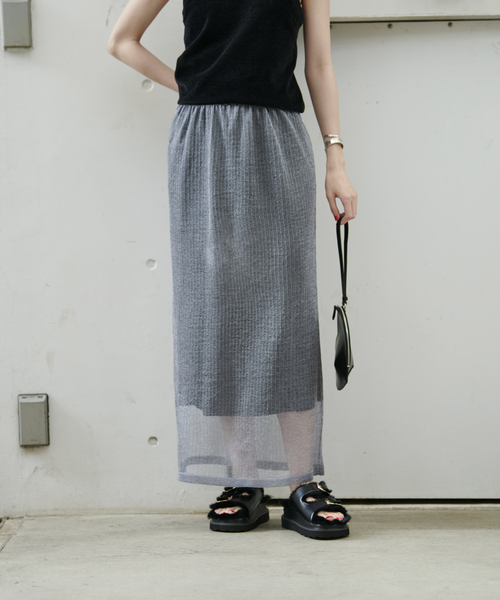 「Rouge vif」 タイトスカート 36 ブラック レディース_画像7
