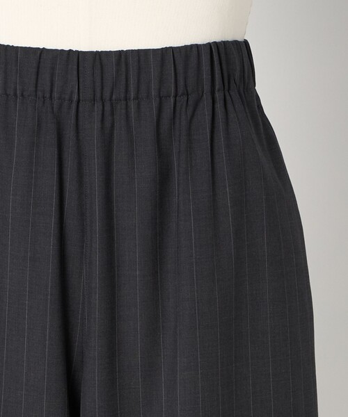 ワイドパンツ パンツ 「LOEFF」トロピカルウール ハーレムパンツ ピンストライプ MENS メンズの画像