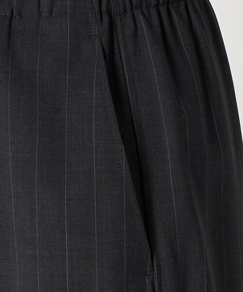 ワイドパンツ パンツ 「LOEFF」トロピカルウール ハーレムパンツ ピンストライプ MENS メンズの画像
