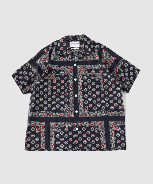 NOMA t.d.（ノーマティーディー） シャツ 半袖 NOMARHYTHM TEXTILE 