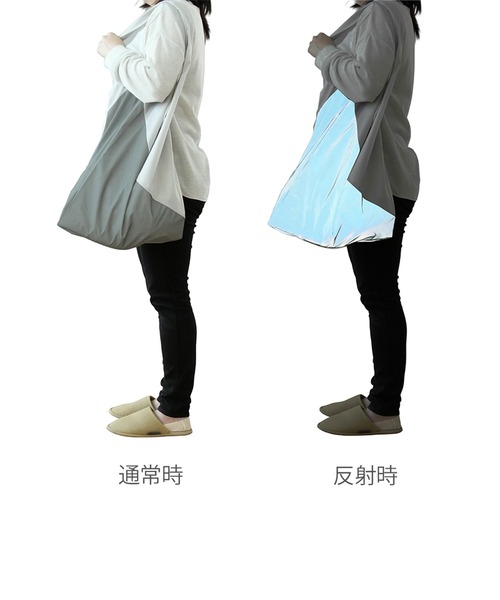 エコバッグ ブリッド リフレクト ショッピング baggu BRID REFLECT SHOPPING BAG M size | BRID | 07