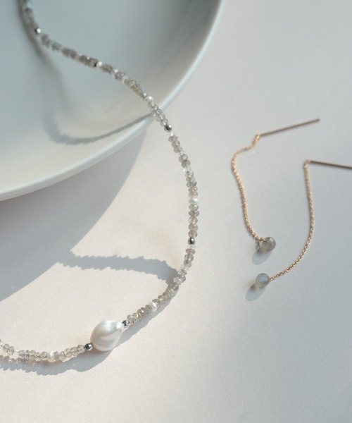 ピアス 「WEB限定」silver925 天然石アメリカンピアス レディースの画像