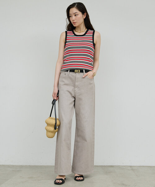 「GALLARDAGALANTE」 デニムパンツ 1 ブルー レディース_画像5