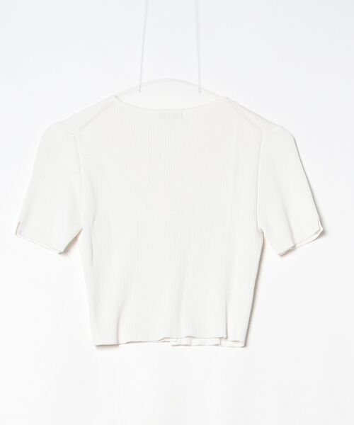 「TOCCA」 ニットカーディガン X-SMALL ホワイト レディース_画像2