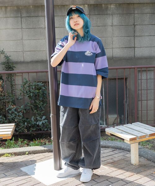 「BEN DAVIS」 半袖Tシャツ MEDIUM イエロー メンズ_画像2