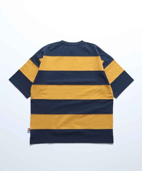 「BEN DAVIS」 半袖Tシャツ MEDIUM イエロー メンズ_画像6