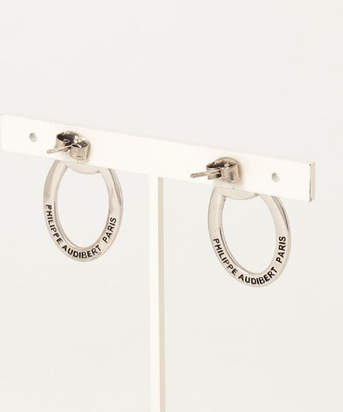 「PHILIPPE AUDIBERT」 ピアス(両耳用) - シルバー レディース_画像2