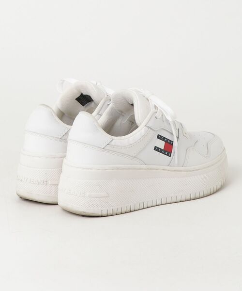 「TOMMY JEANS」 ローカットスニーカー 23cm ホワイト レディース_画像2
