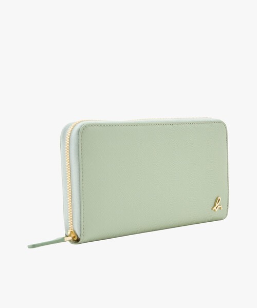 agnes b.（アニエスベー） 長財布 財布 レザー ラウンドジップ ロング