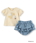 ベビー 「miffy」お花アップリケセットアップの詳細画像5